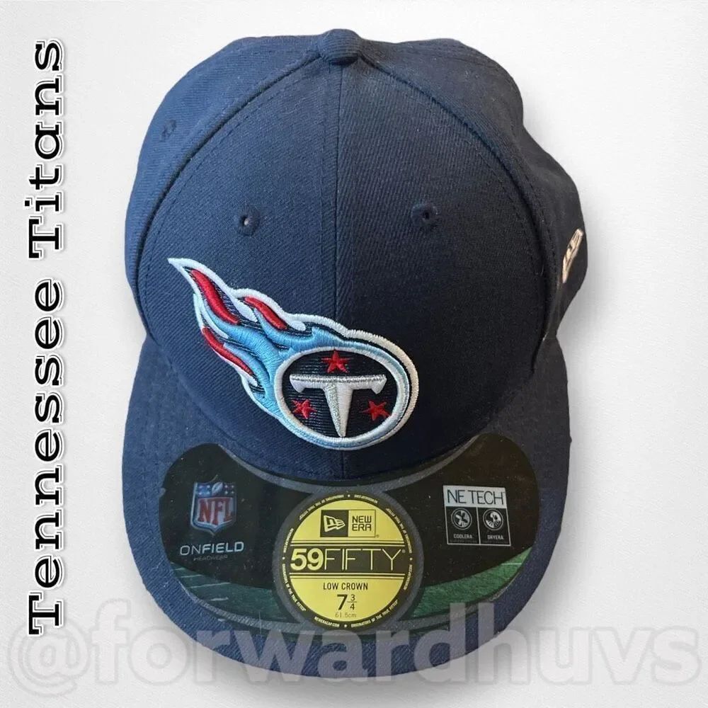 Tennessee Titans NFL 59Fifty Low Crown Hat Size 7 3/4